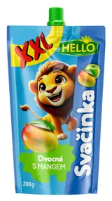 Hello Ovocná svačinka XXL s mangem kapsička