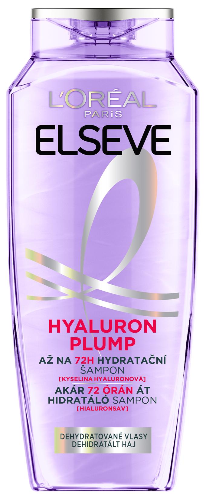 L'Oréal Elseve Hyaluron Plump 72H Hydratační šampon s kyselinou hyaluronovou