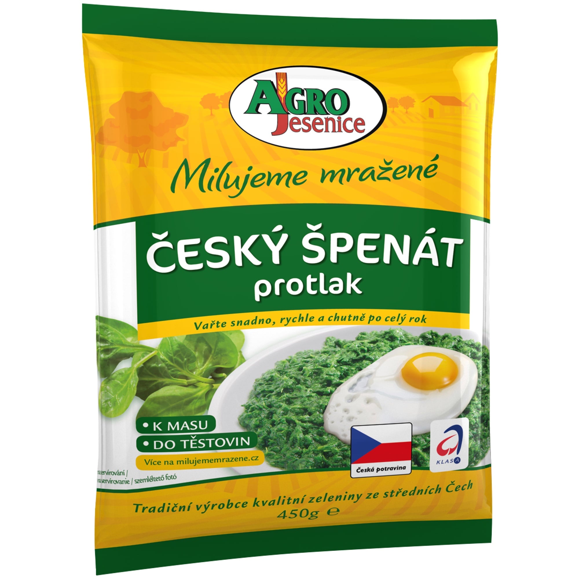 Agro Jesenice Český špenát protlak