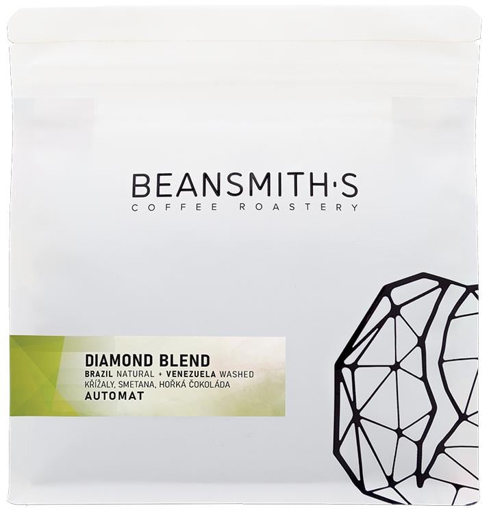 Beansmith's Brazílie Diamond Blend espresso zrnková káva