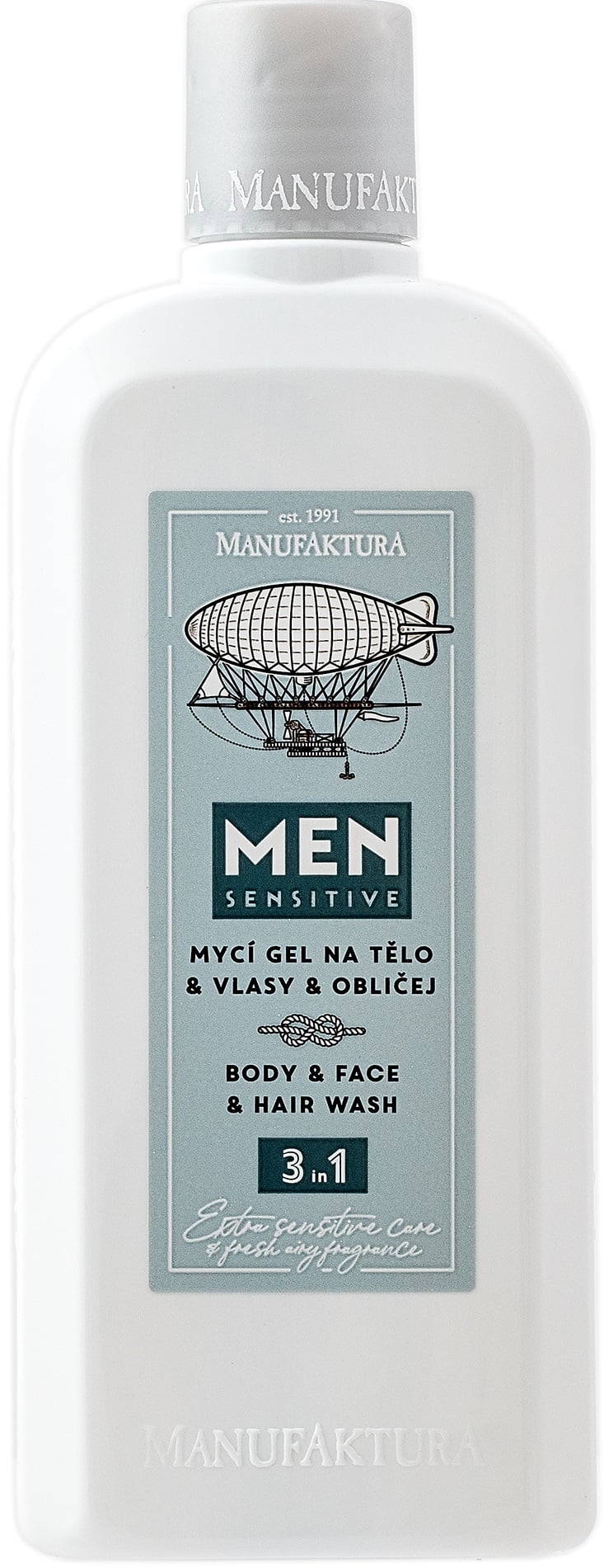 Manufaktura Sensitive pánský sprchový gel 3v1