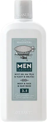 Manufaktura Sensitive pánský sprchový gel 3v1