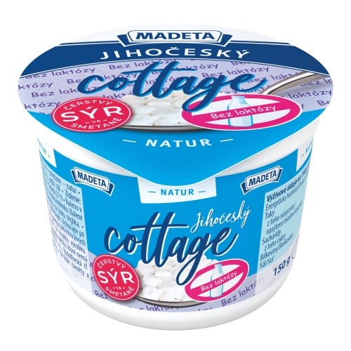 Madeta Jihočeský natur cottage bez laktózy 7 %