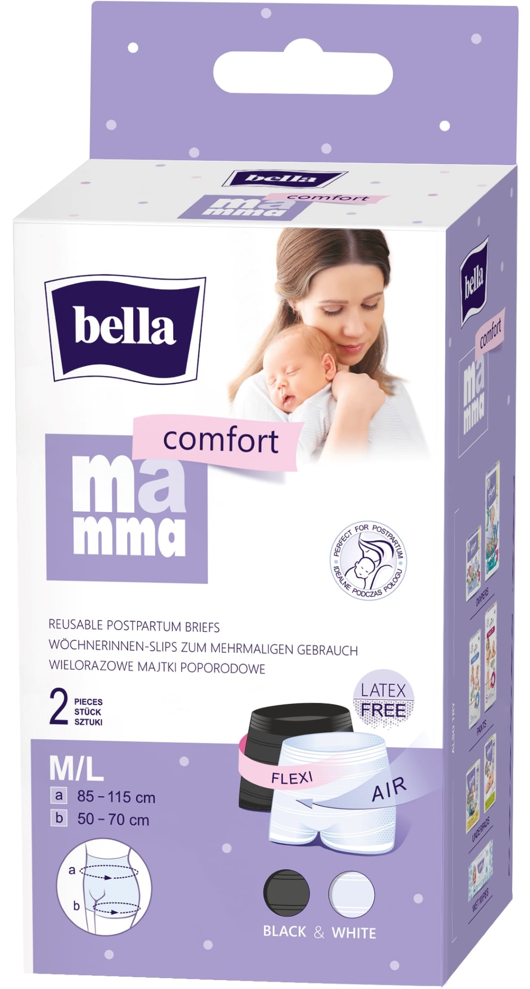 Bella Mamma Comfort poporodní kalhotky M/L