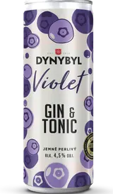 Dynybyl Gin & Tonic Violet Ready to Drink 4,5 % obj. plech