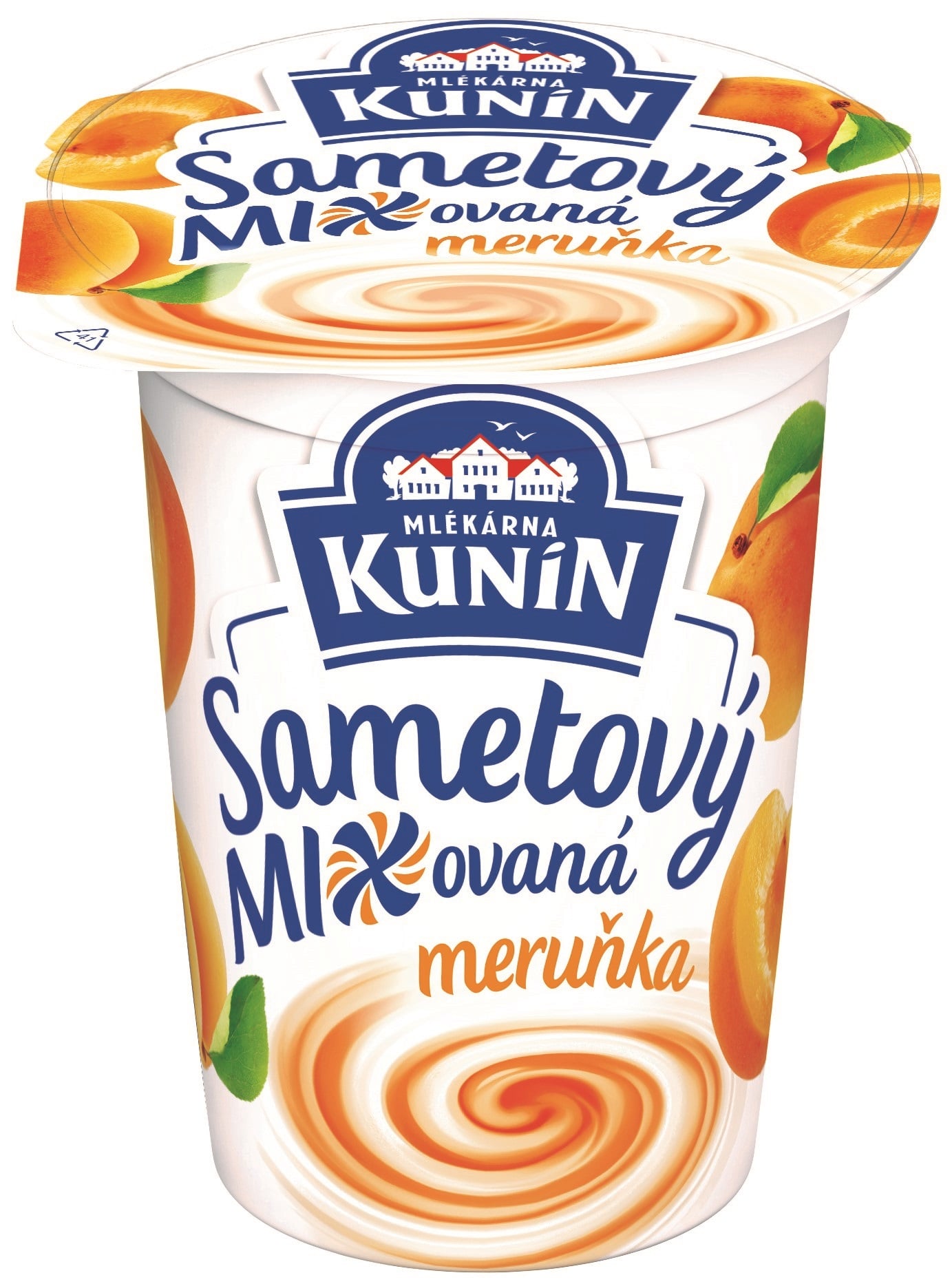 Mlékárna Kunín Sametový jogurt meruňka