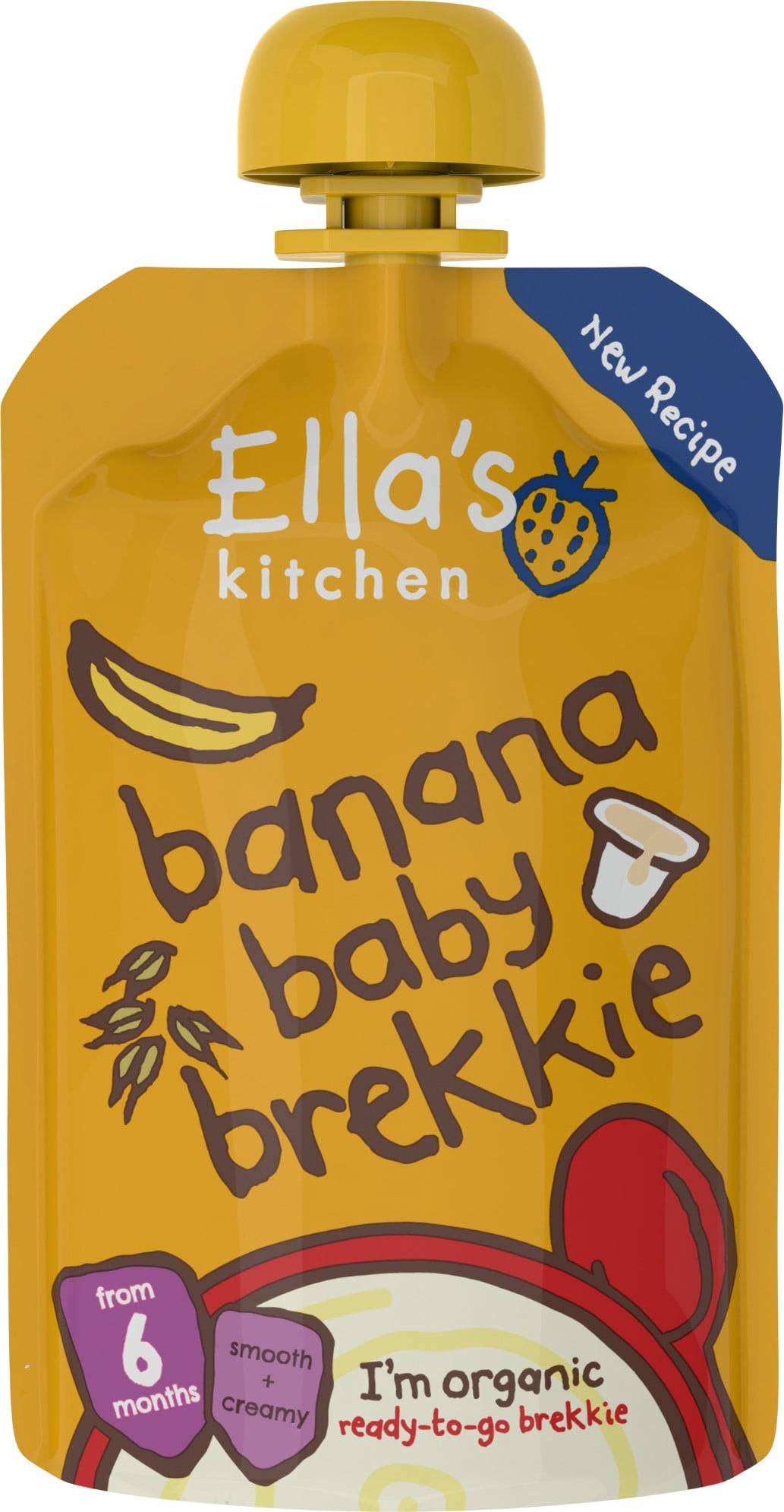 Ella's Kitchen BIO Snídaně banán a jogurt
