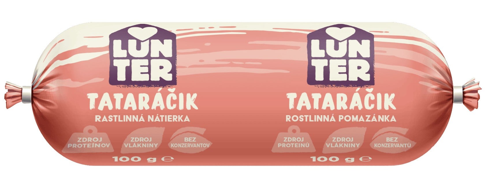 Lunter Tataráček rostlinná pomazánka
