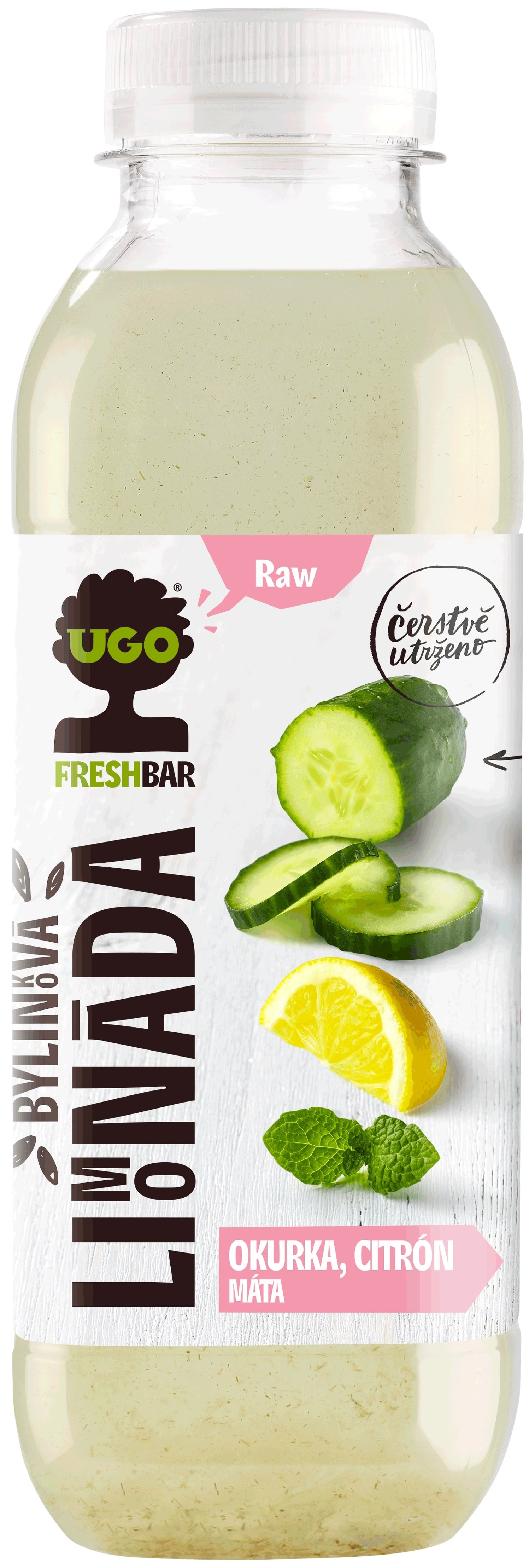 UGO Bylinková limonáda okurka, citrón, máta