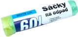 Sáčky na odpad se zatahovací páskou 60 l