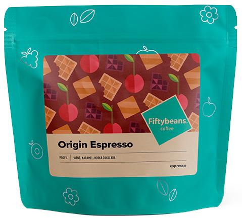 Fiftybeans Origin espresso zrnková káva
