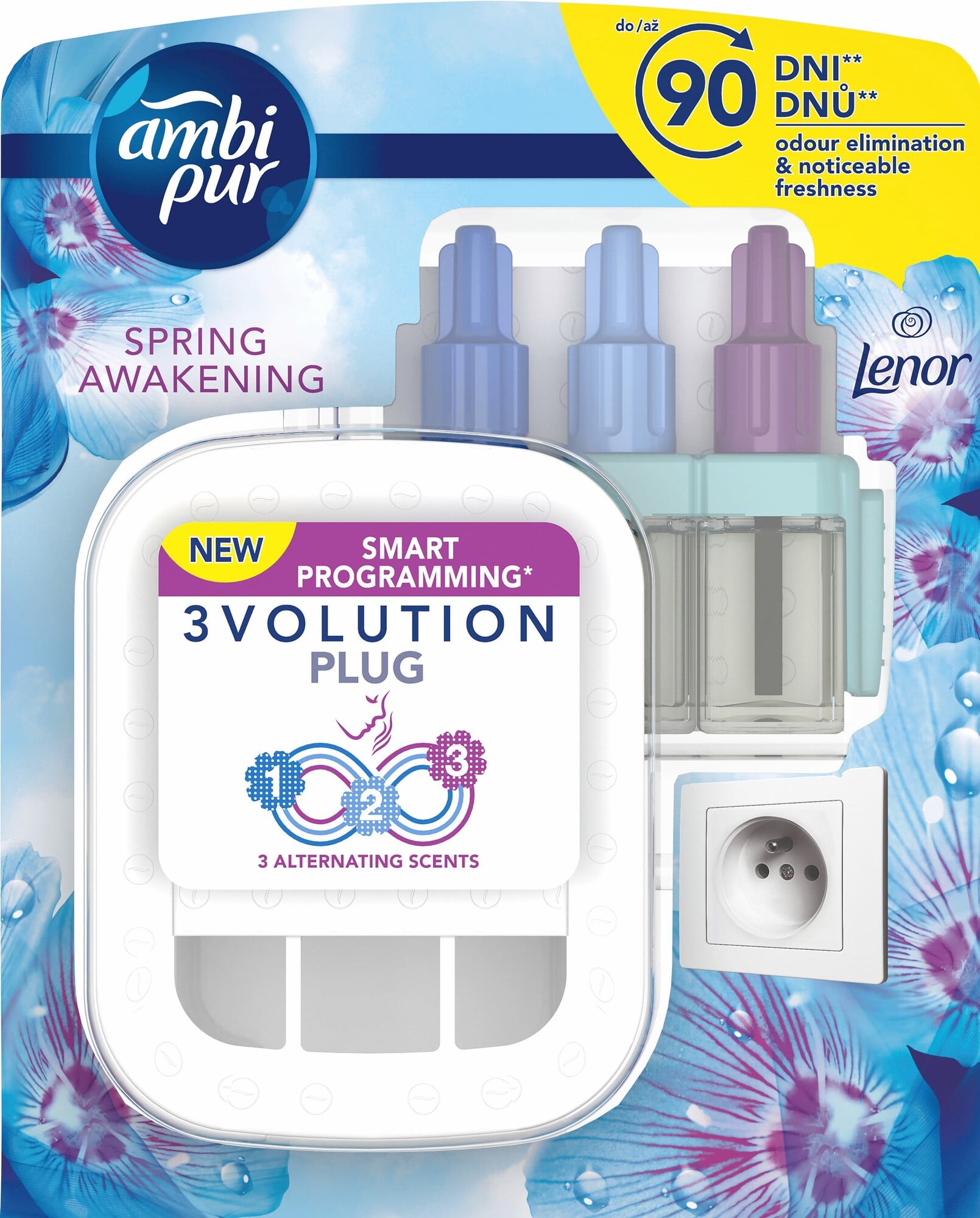 Ambi Pur 3Volution Spring Awakening elektrický osvěžovač vzduchu