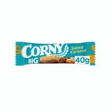 Corny BIG Cereální tyčinka se slaným karamelem, polomáčená v mléčné čokoládě
