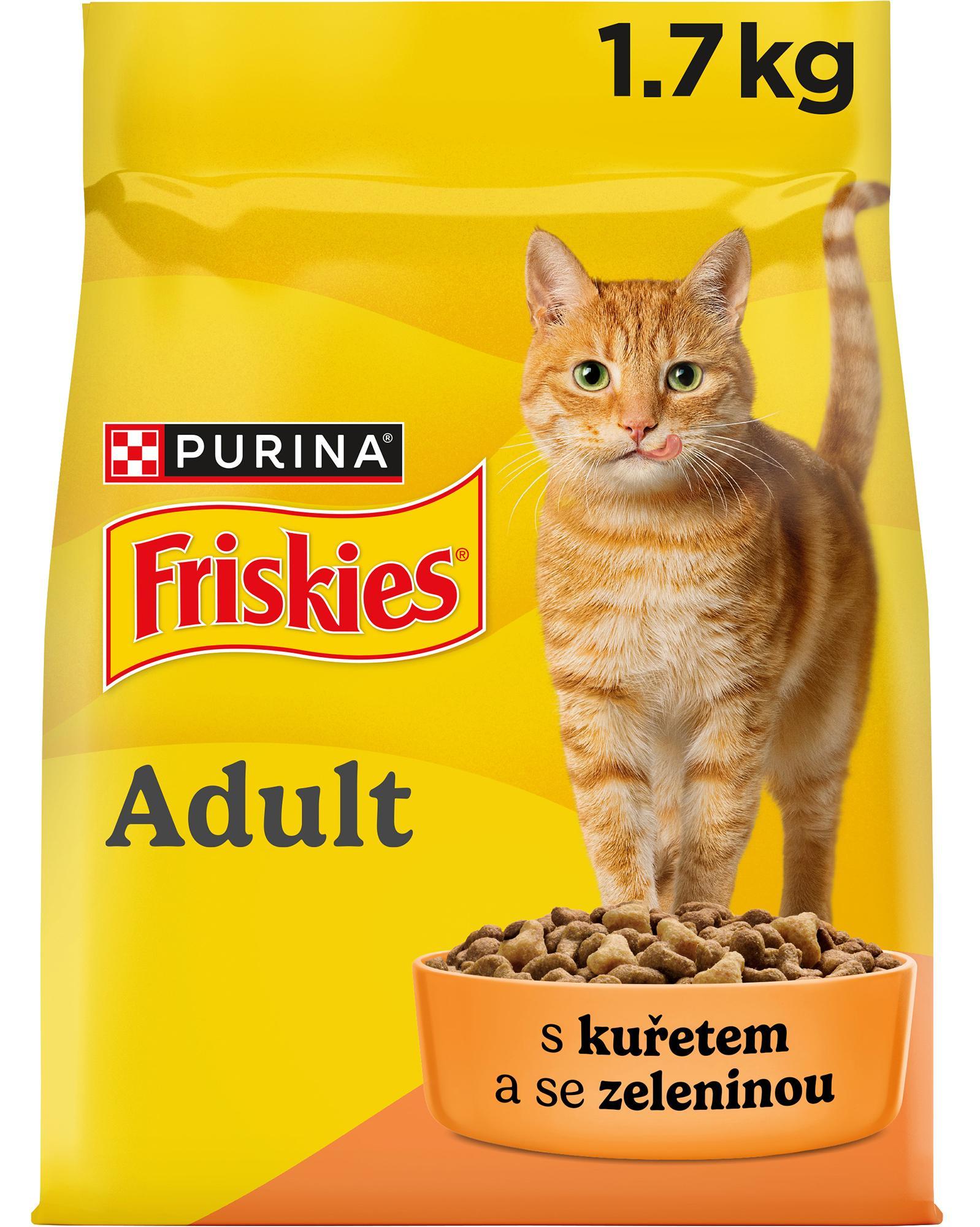 Friskies Granule pro kočky kuře