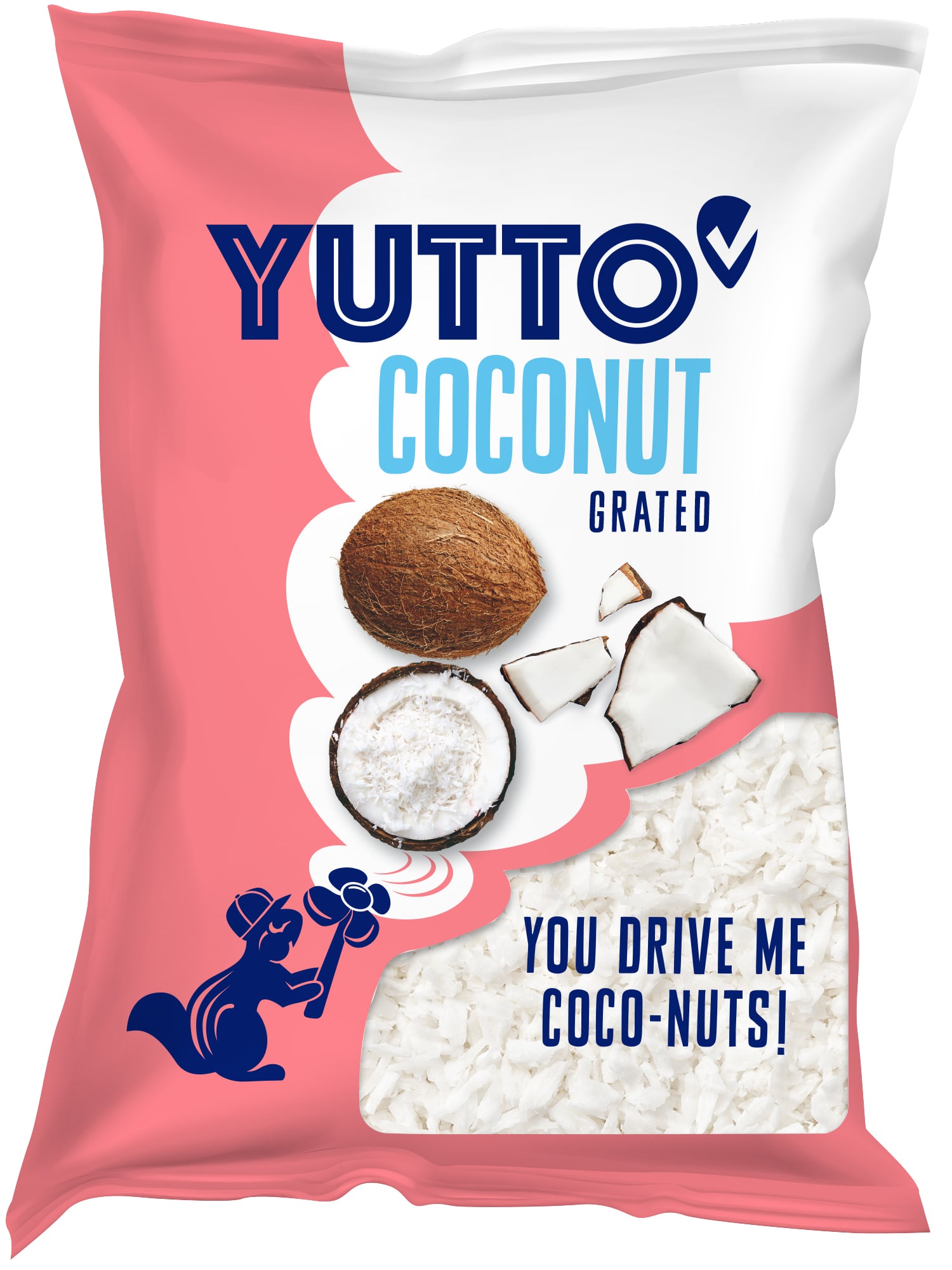 Yutto Kokos strouhaný