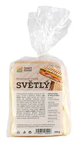 Český toust Toustový chléb světlý