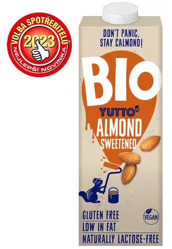 Yutto BIO Mandlový slazený nápoj