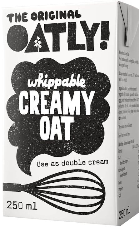 Oatly! Ovesný výrobek ke šlehání