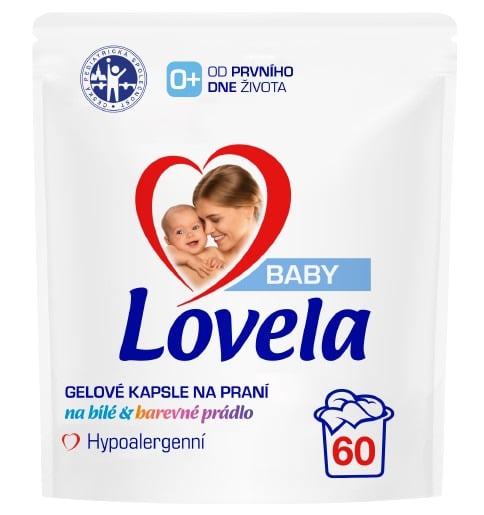 Lovela Baby gelové kapsle na praní