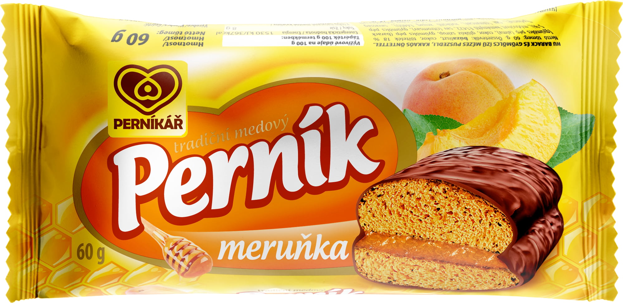 Perníkář Tradiční medový perník meruňka