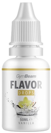 GymBeam Flavor Drops vanilka