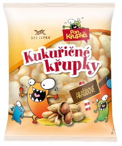 Pan Křupka Křupky kukuřičné arašídové