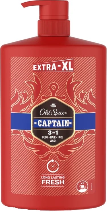 Old Spice Captain sprchový gel pro muže 3v1 s tóny santalového dřeva a citrusů