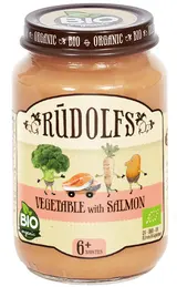 Rudolfs BIO Zelenina s lososem