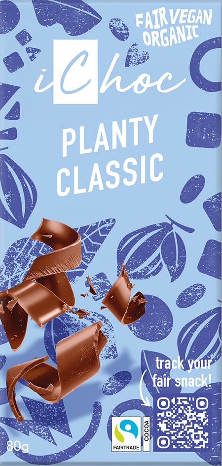 iChoc BIO Vegan čokoláda classic