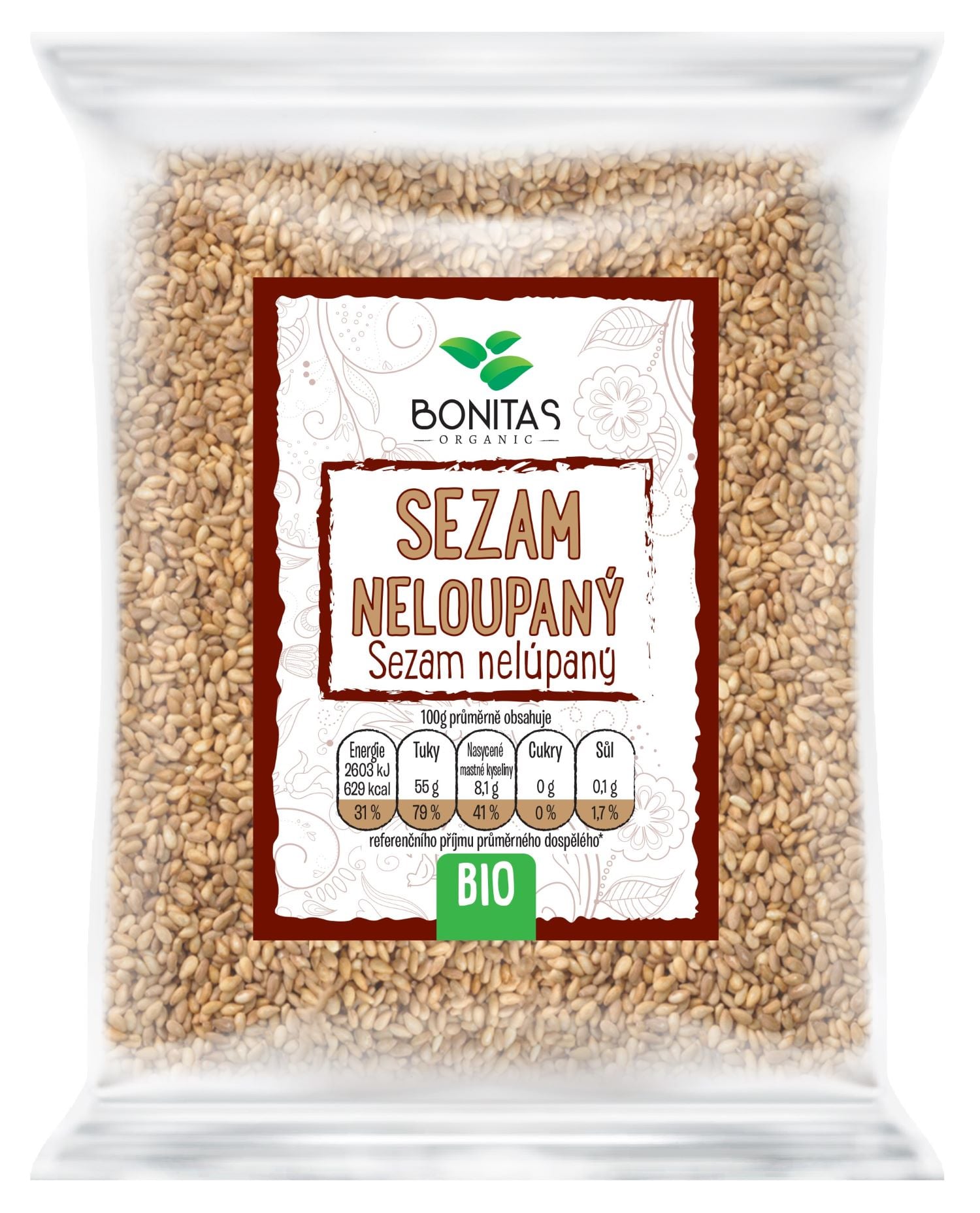 Bonitas BIO Sezam neloupaný