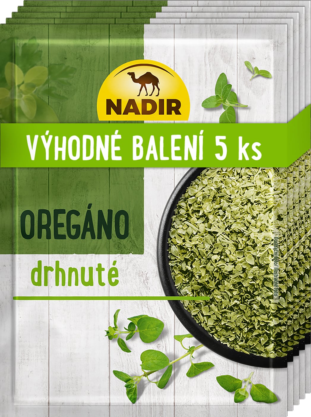 Nadir Oregáno koření (Balení 5 ks)