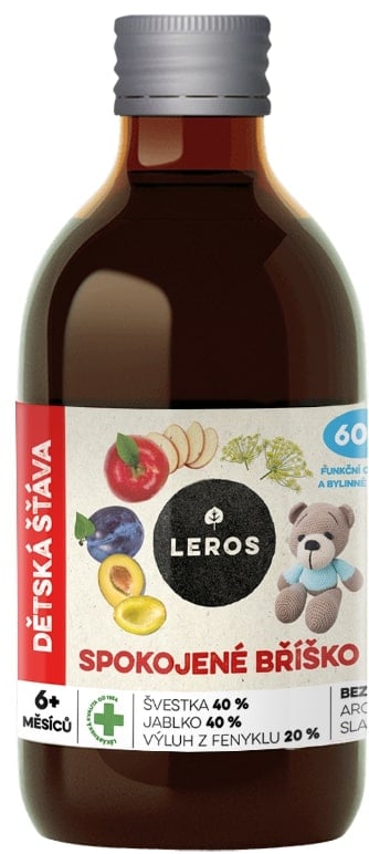 Leros Dětská šťáva spokojené bříško
