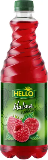 Hello nápojový koncentrát Malina