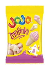 Jojo Zmrzlinky pěnové želé bonbóny s ovocnými příchutěmi