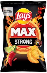Lay's Max Strong s příchutí chilli a limetky