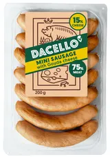 Dacello Vídeňské minipárečky se sýrem Gouda 15 %