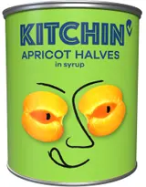 Kitchin Meruňky v mírně sladkém nálevu, loupané, půlené