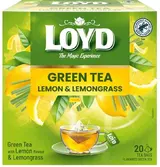 Loyd Pyramida zelený čaj s příchutí citronu a citrónovou trávou