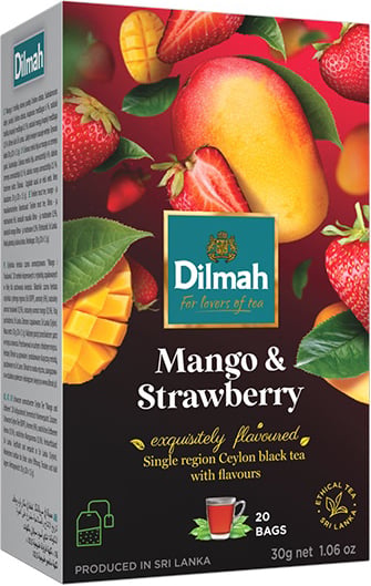 Dilmah Čaj černý mango a jahoda