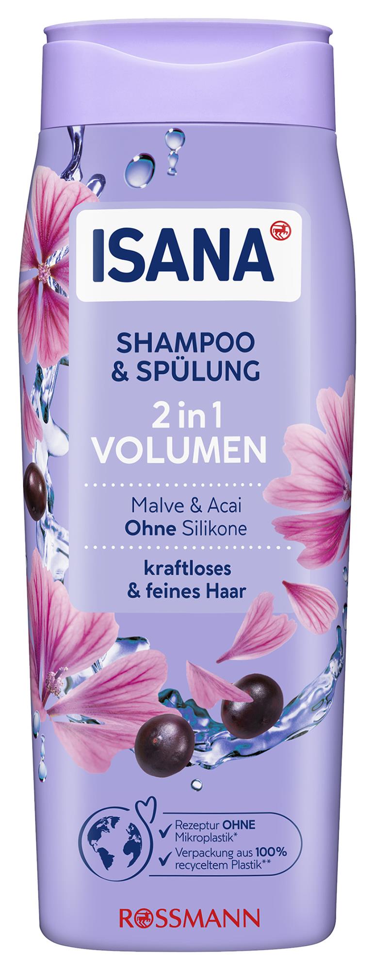 ISANA Šampon a kondicionér 2v1 pro objem