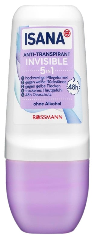 ISANA Invisible antiperspirant roll-on