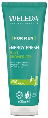 Weleda BIO Energy Fresh sprchový gel pro muže 3v1