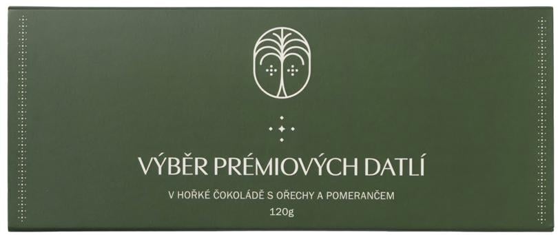 Datlea Výběr prémiových datlí v hořké čokoládě