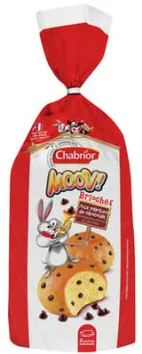 Chabrior Mini briošky s čokoládovými chipsy, 8 ks