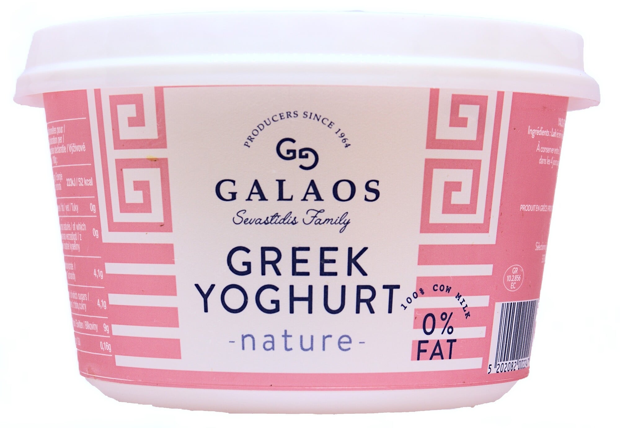 Galaos Řecký jogurt 0 % tuku