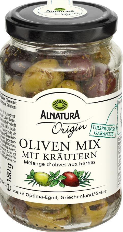 Alnatura Mix oliv s bylinkami