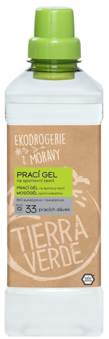 Tierra Verde Prací gel na sportovní textil s BIO eukalyptovou silicí (1 l)