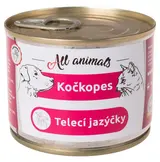 All Animals Kočkopes telecí jazýčky konzerva