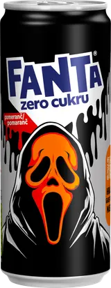 Fanta Zero cukru pomeranč plech