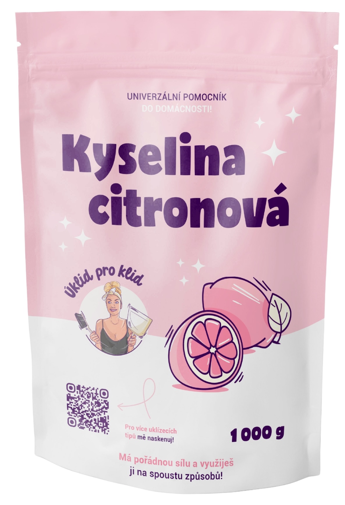 Úklid pro klid Kyselina citrónová